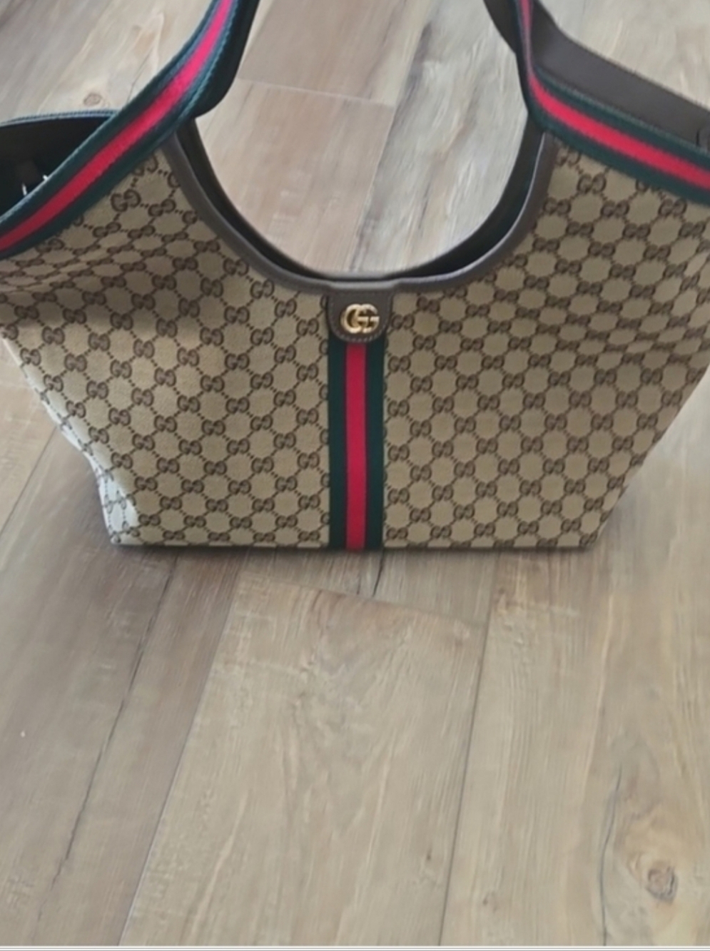 Gucci Giglio Handbag And Pouch - Picture 2 of 13